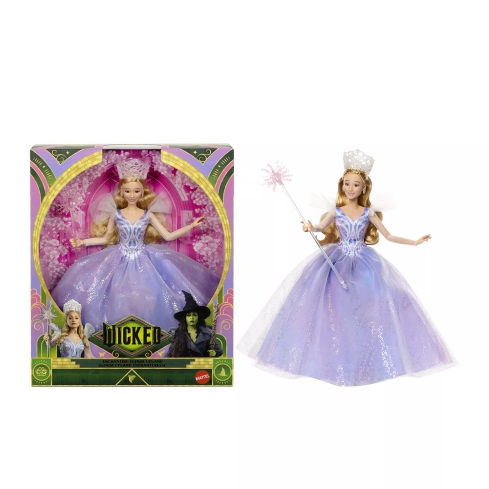 Wicked For Good Deluxe Glinda Doll - Picture 3 of 9